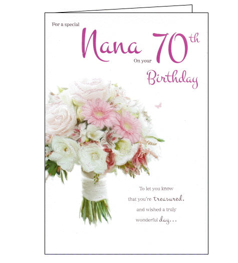 ICG 70th birthday card for nana