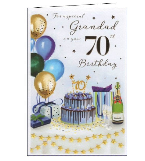 Special Grandad on your 70th Birthday card