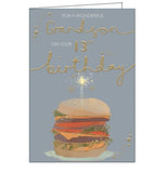 For a Grandson Nephew 13th Birthday card