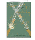 To a Great Nephew 21st Birthday card