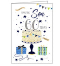 ICG 60 today son on your 60th birthday card Nickery Nook