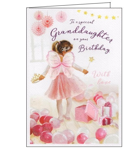 ICG For a special granddaughter birthday card Nickery Nook