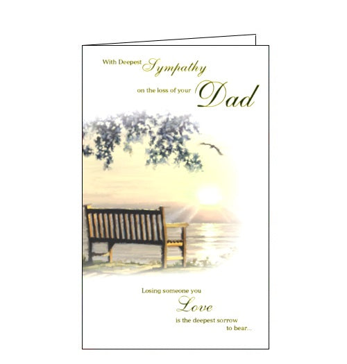 ICG With Deepest Sympathy on the Loss of Your Dad card Nickery Nook