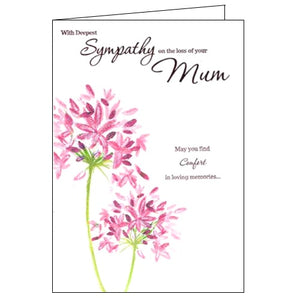ICG With Deepest Sympathy on the Loss of Your Mum card Nickery Nook