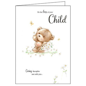 ICG With Deepest Sympathy on the loss of your child sympathy card Nickery Nook