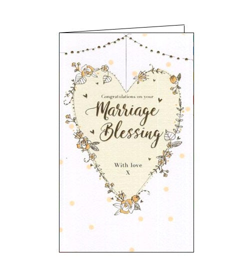 ICG congratulations on your marriage blessing wedding card Nickery Nook