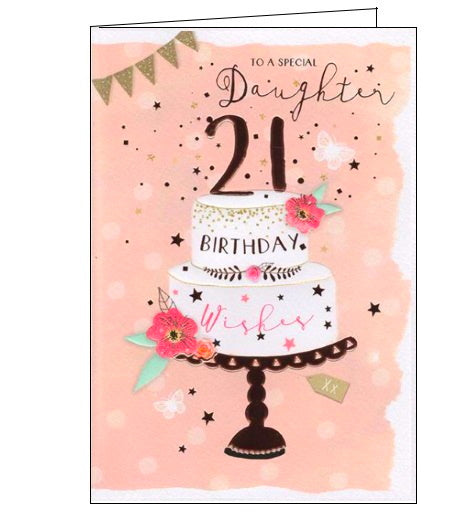 ICG daughter 21st birthday card Nickery Nook