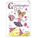 ICG granddaughter on your 9th birthday card Nickery Nook