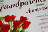 ICG to very special grandparents on your anniversary card Nickery Nook