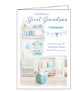 ICG birth of your great grandson card