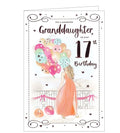 Granddaughter on your 17th Birthday card