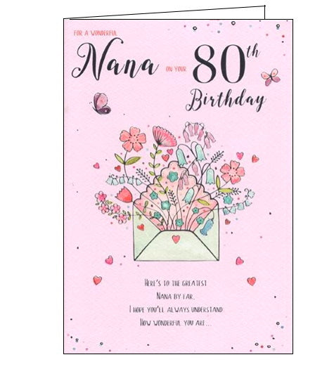 ICG nana 80th birthday card