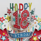 Second Nature 18th Birthday pop up card Nickery Nook