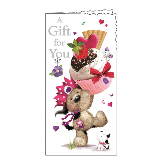 Jonny Javelin fudge the dog birthday money wallet
