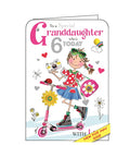 Jonny Javelin granddaughter 6th birthday card