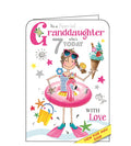 Jonny Javelin granddaughter 7th birthday card
