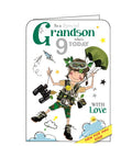 Jonny Javelin grandson 9th birthday card