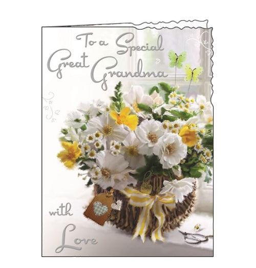 Special Great Grandma - Jonny Javelin card