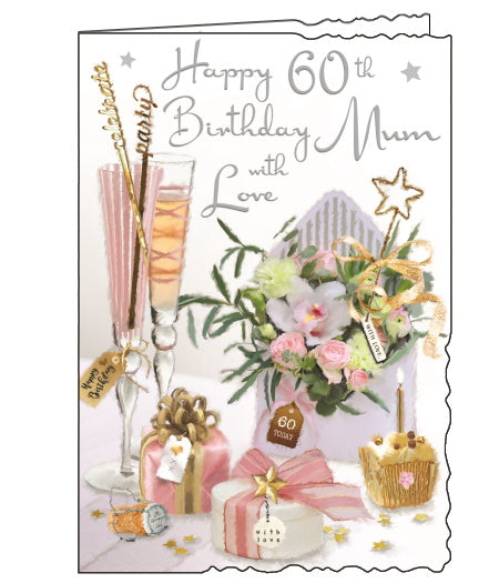 Happy 60th Birthday Mum - Jonny Javelin cards – Nickery Nook