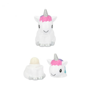 This cute unicorn lip gloss is shaped like Naya, the Top Model's unicorn friend. Smiley Naya has a colourful mane and little glittery horn hides a delicious apple scented lip gloss.