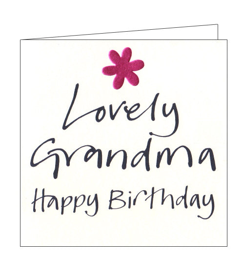 Lucilla Lavender lovely grandma birthday card