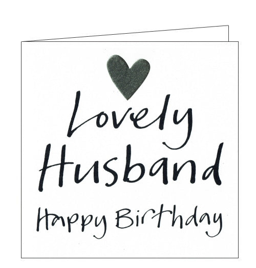 Lovely Husband - Birthday card