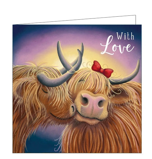 Me and Moo - Lucy Pittaway greetings card