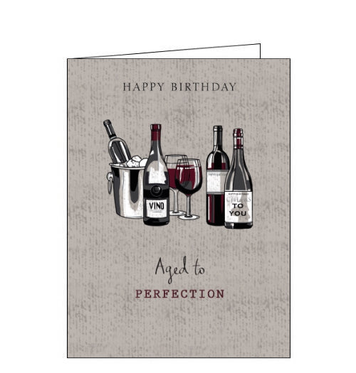 Aged to Perfection - birthday card