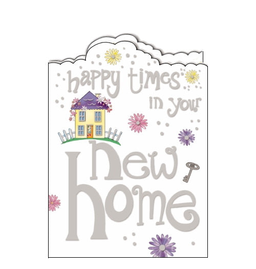 Noel Tatt happy times in your new home card