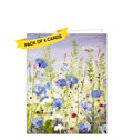 Wildflowers - Pack of 4 - Blank Notelets