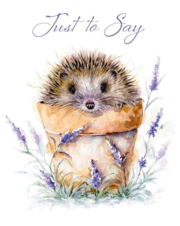 Just to Say - Pack of 4 Notelets