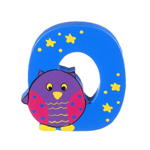 O is for Owl - Wooden alphabet letters