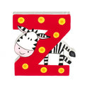 Z is for Zebra - Wooden alphabet letters