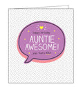 Pigment Happy Jackson auntie birthday card