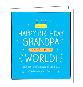 Pigment Happy Jackson best grandpa birthday card