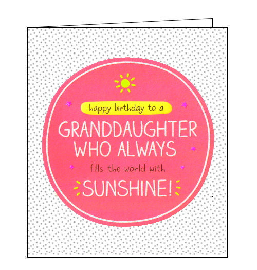Pigment Happy Jackson granddaughter birthday card