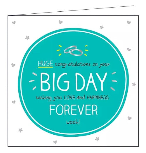 Wishing you love and happiness forever - Wedding Day Card