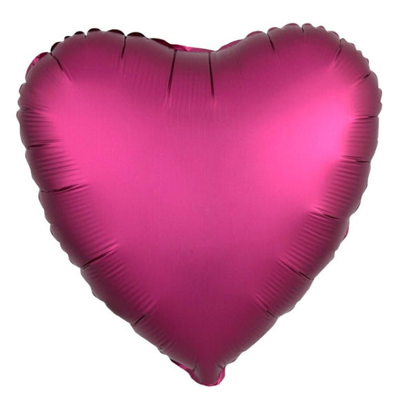 Pomegranate Heart - Helium-Filled Balloon