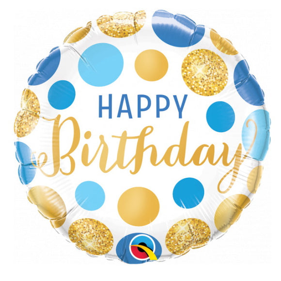 Happy Birthday - Helium Balloons