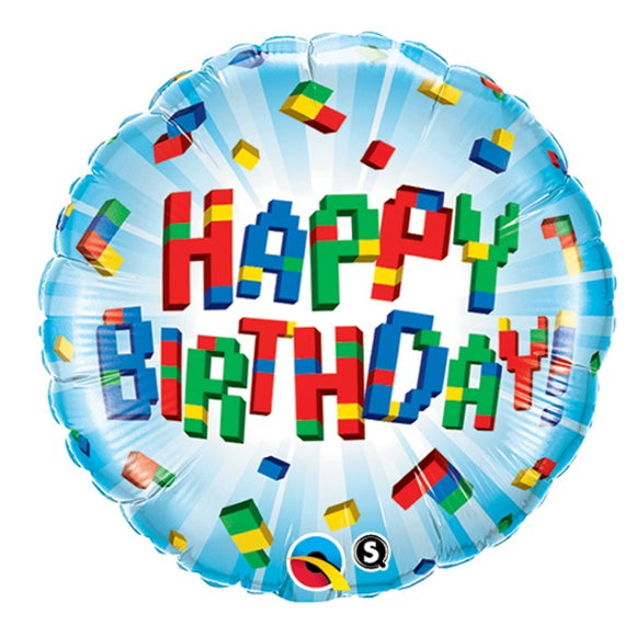 Happy Birthday - Helium Balloon - Various Designs
