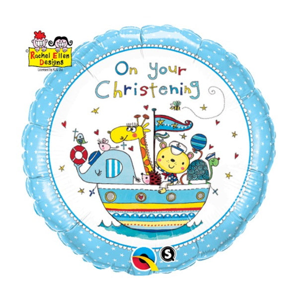 Christening Helium Balloons Various Designs Nickery Nook