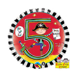 5th Birthday Helium Balloons - Various Designs