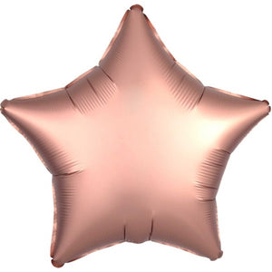 Rose Gold Star - Helium Filled Balloon 