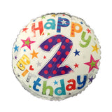 2nd Birthday Helium Balloons - Various Designs