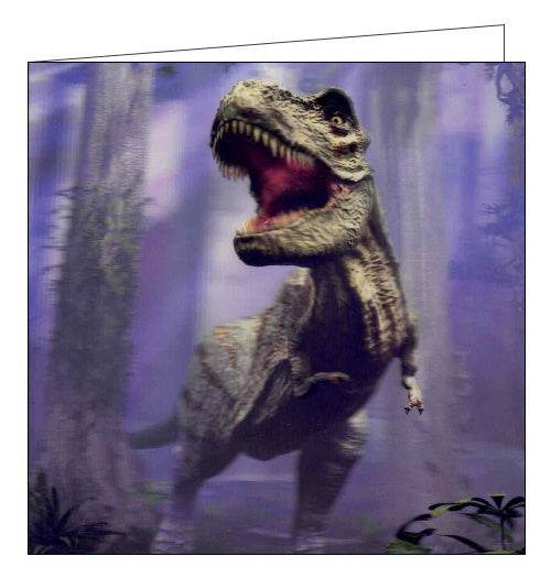 T-Rex - 3D Live Life Cards