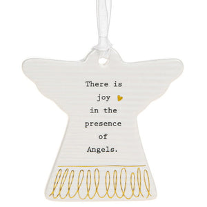 There Is Joy In The Presence Of Angels plaque