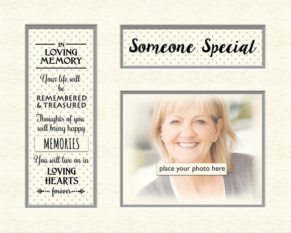 Tidybirds Memory Mounts - In loving memory of someone special