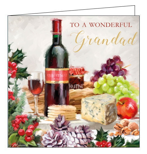 To A Wonderful Grandad - Christmas Card