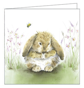 'Honeybunny' by Sarah Reilly - Blank greetings card