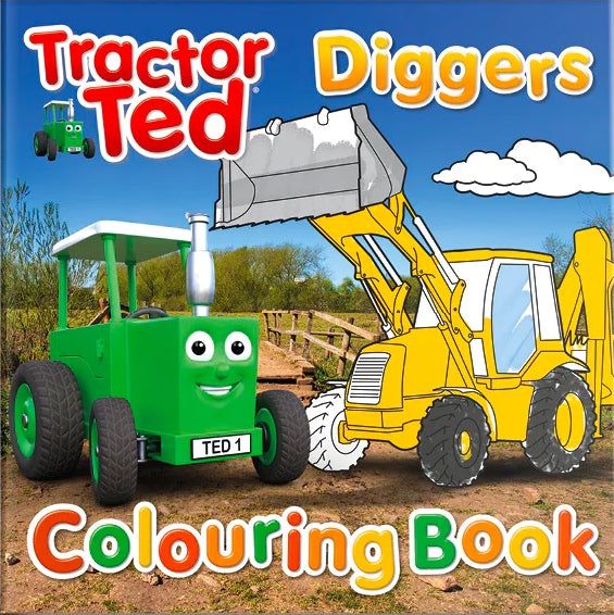 Diggers and excavators do important jobs on the farm! This 'diggertastic' colouring book is perfect for everyday fun for your little one! Simple to colour in whilst offering all the fun of diggers and excavators!